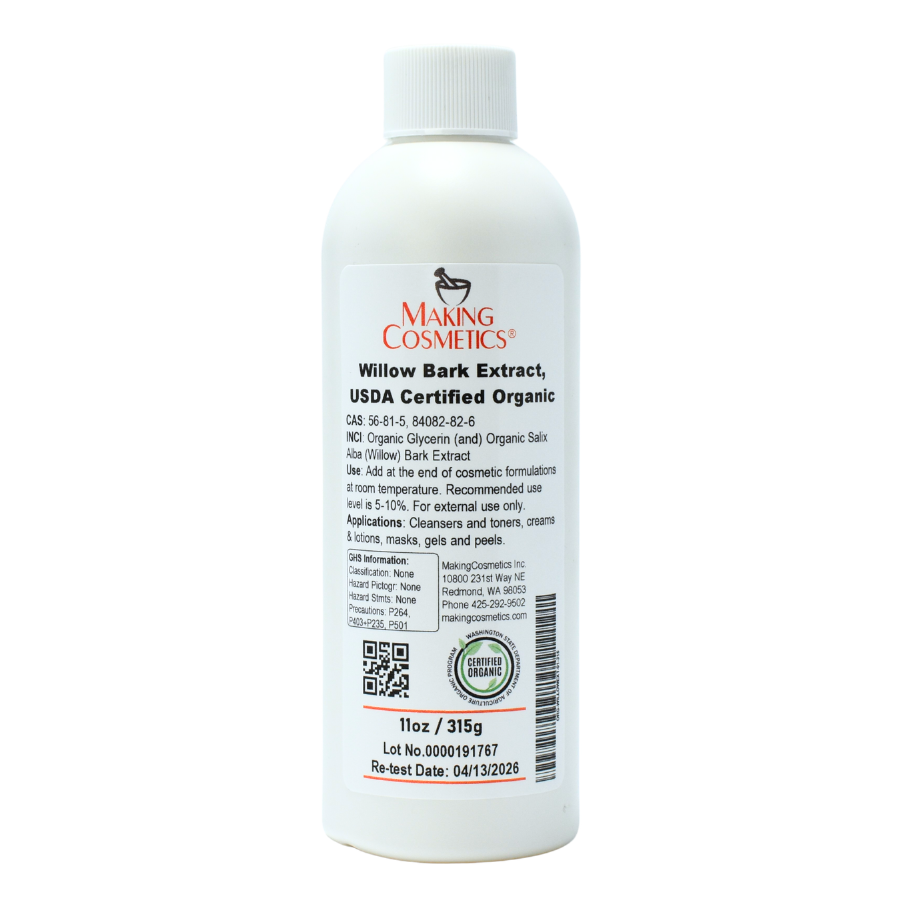 Willow Bark Extract, USDA Certified Organic image number 0