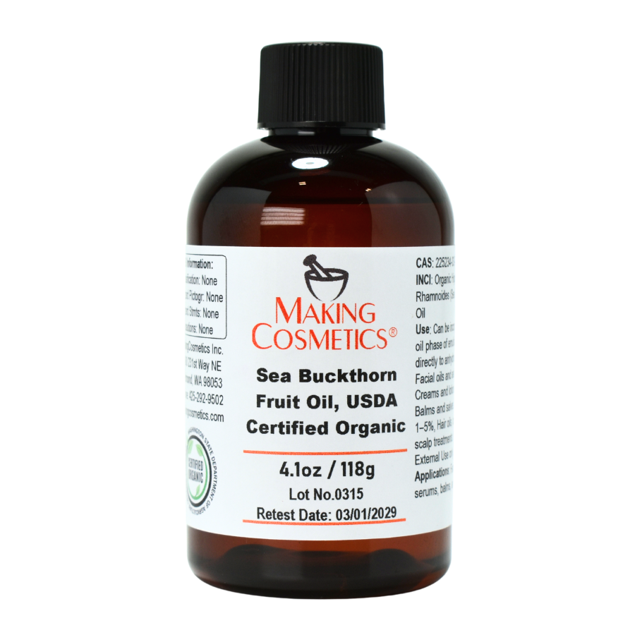 Sea Buckthorn Fruit Oil, USDA Certified Organic image number 0